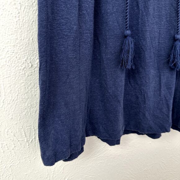 Anthropologie Akemi & Kin Crochet Blue Sleeveless Top - Picture 8 of 11